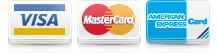VISA MasterCard AMERICAN EXPRESS Card
